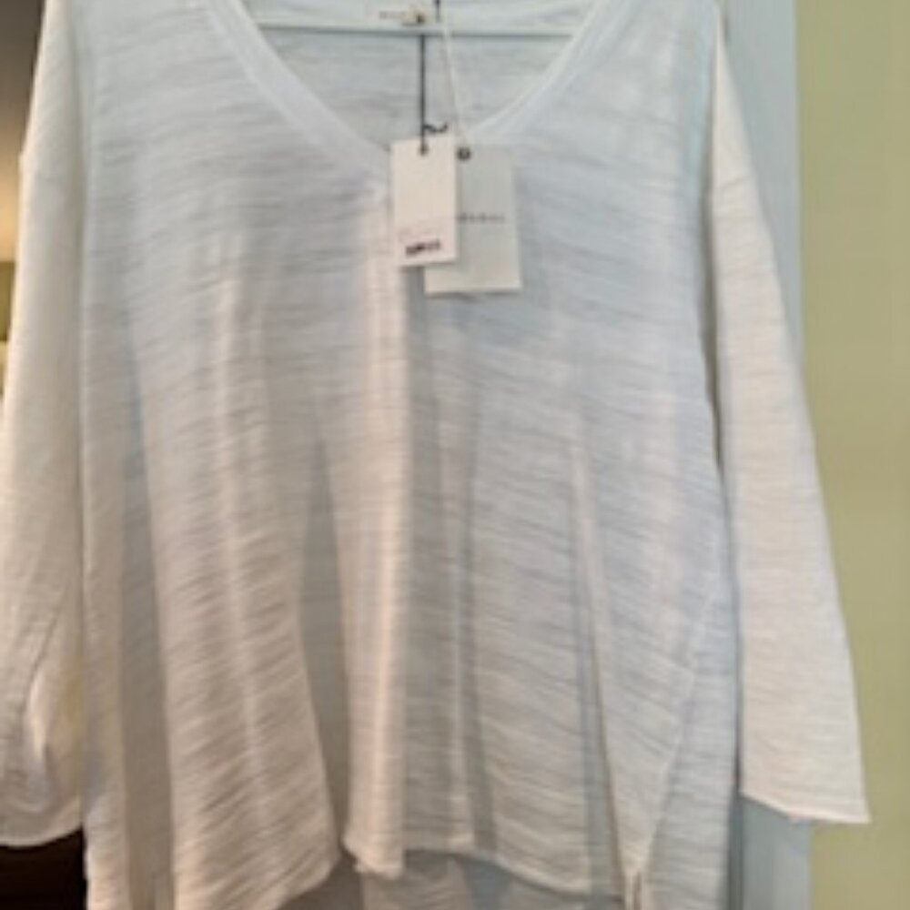 Mocodoc White Long Sleeve Tee